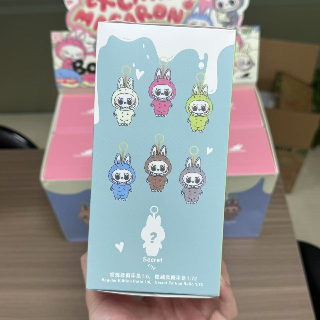 Pop Mart Labubu The Monsters Exciting Macaron Vinyl Face Blind Box Original NEU