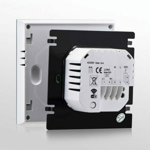 Raumthermostat WLAN Unterputz f. Fußbodenheizung Infrarotheizung LED