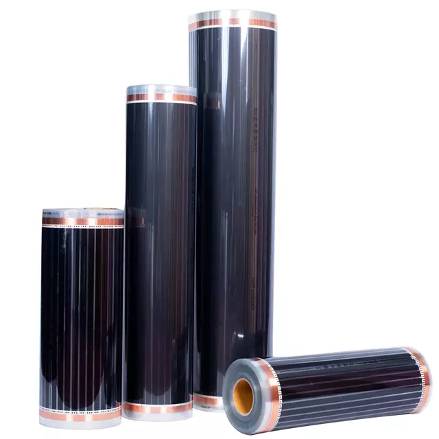 100% Umweltfreundlich Infrarot Fußbodenheizung 100cm 220 W/m² Heizfolie Laminat Parkett
