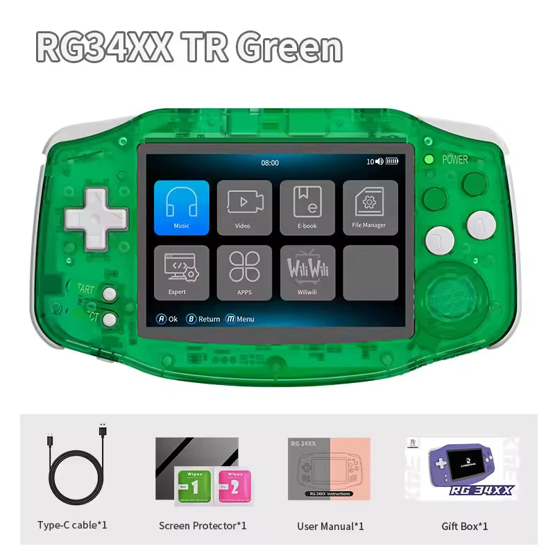 ANBERNIC RG 34XX Handheld Spielekonsole