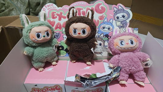 Pop Mart Labubu The Monsters Exciting Macaron Vinyl Face Blind Box Original NEU