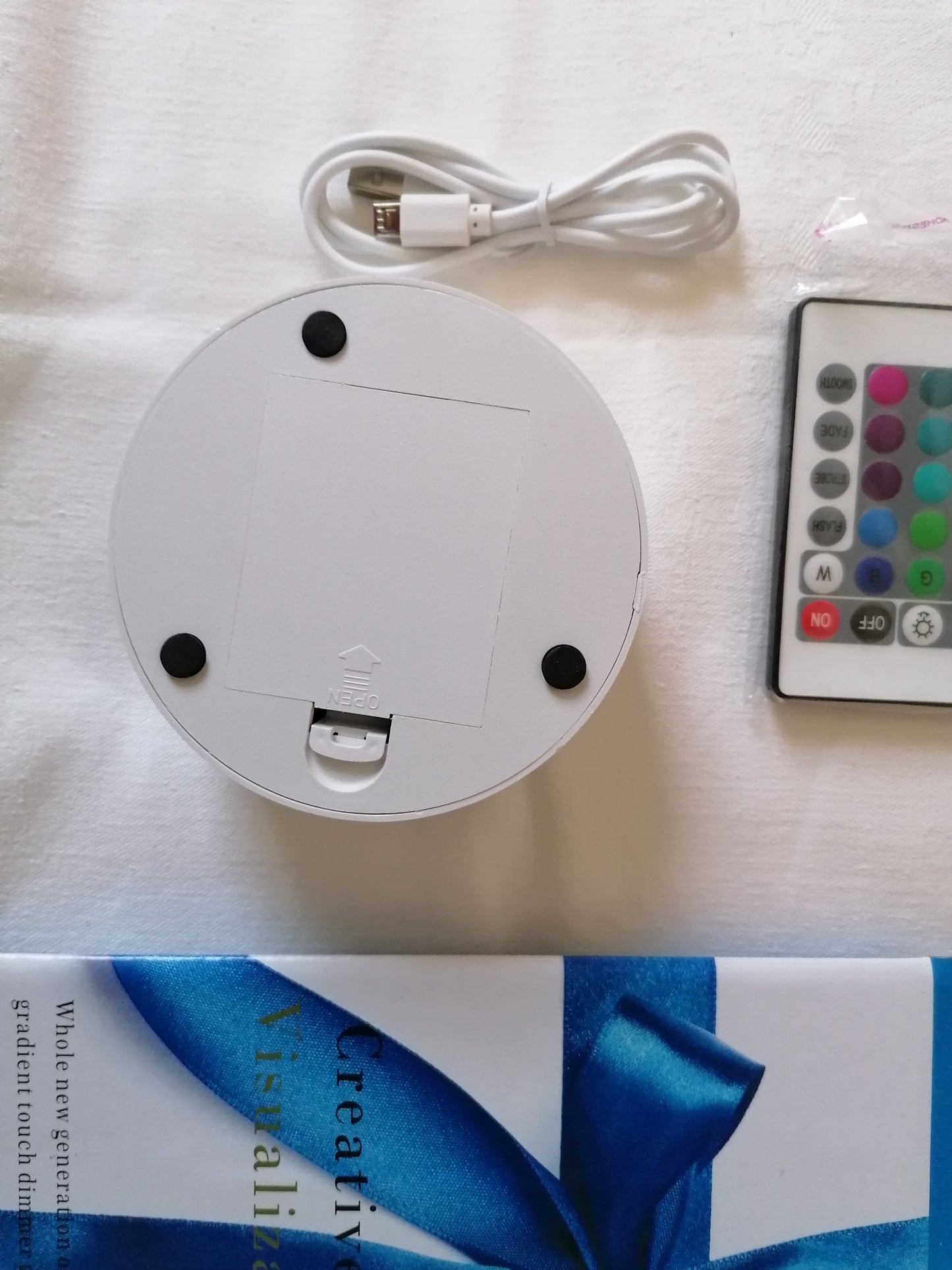 I Love You LED Lampe Visual Nachtlicht RGB Multicolor