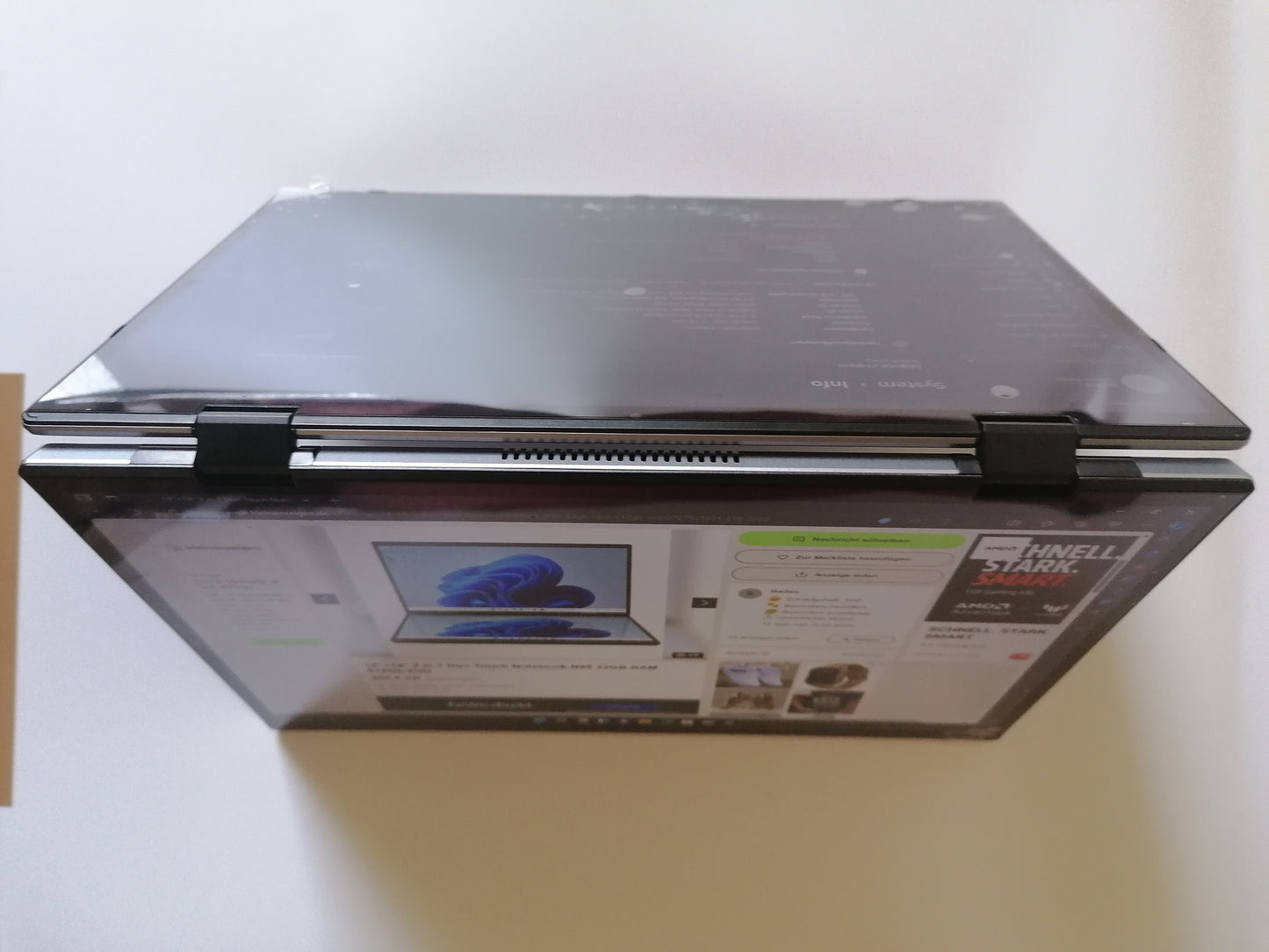 YOGA BOOK 14''+14'' 2 in 1 Duo Touch Notebook N95 32GB 512Gb SSD