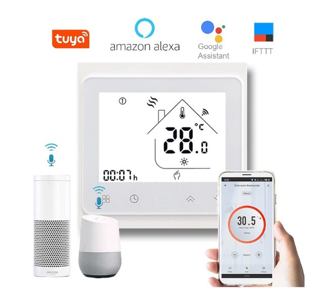 Raumthermostat WLAN Unterputz f. Fußbodenheizung Infrarotheizung LED
